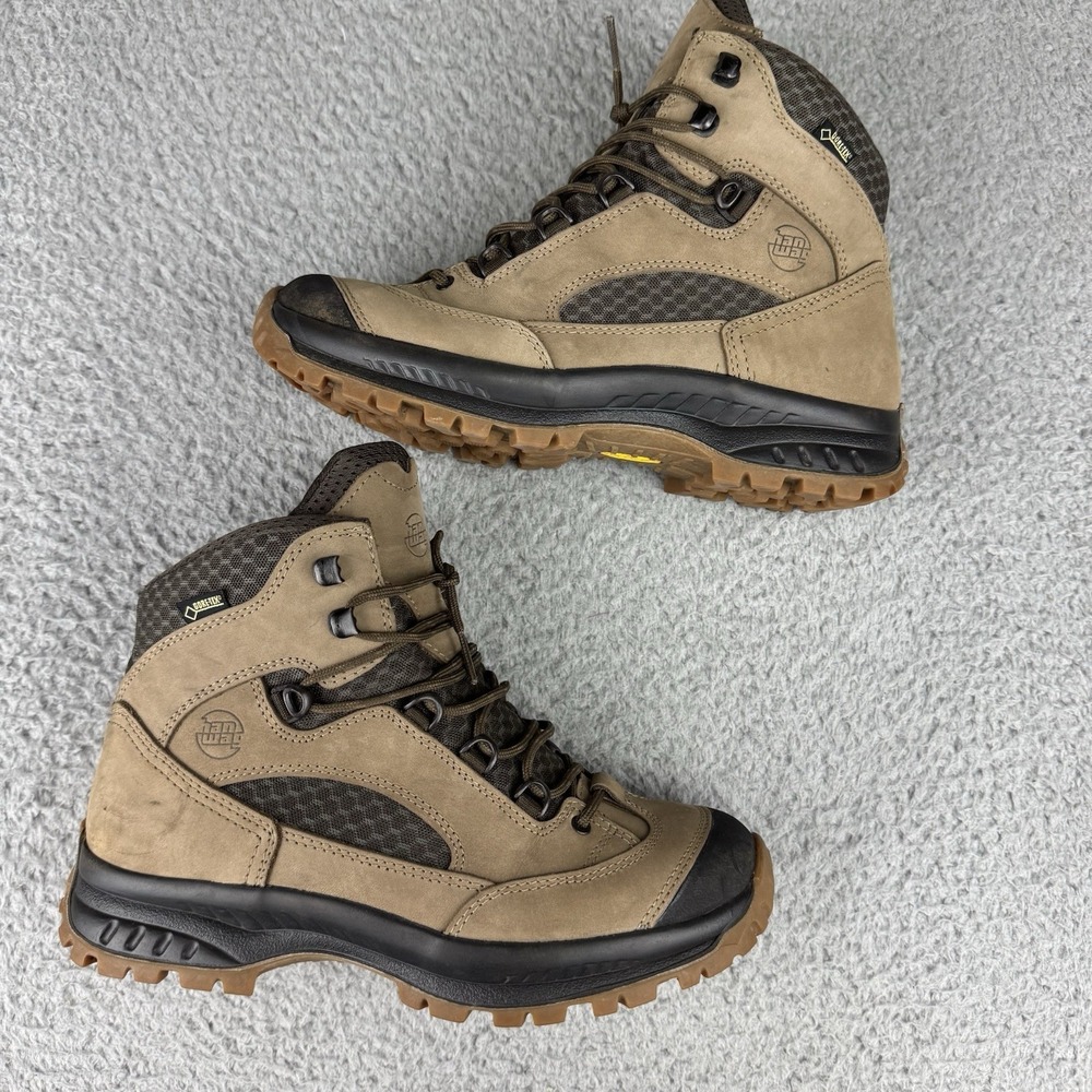 Hanwag GORETEX Brown Walking/Hiking Boots- Vibram Sole SIZE‎ 7 Hunting